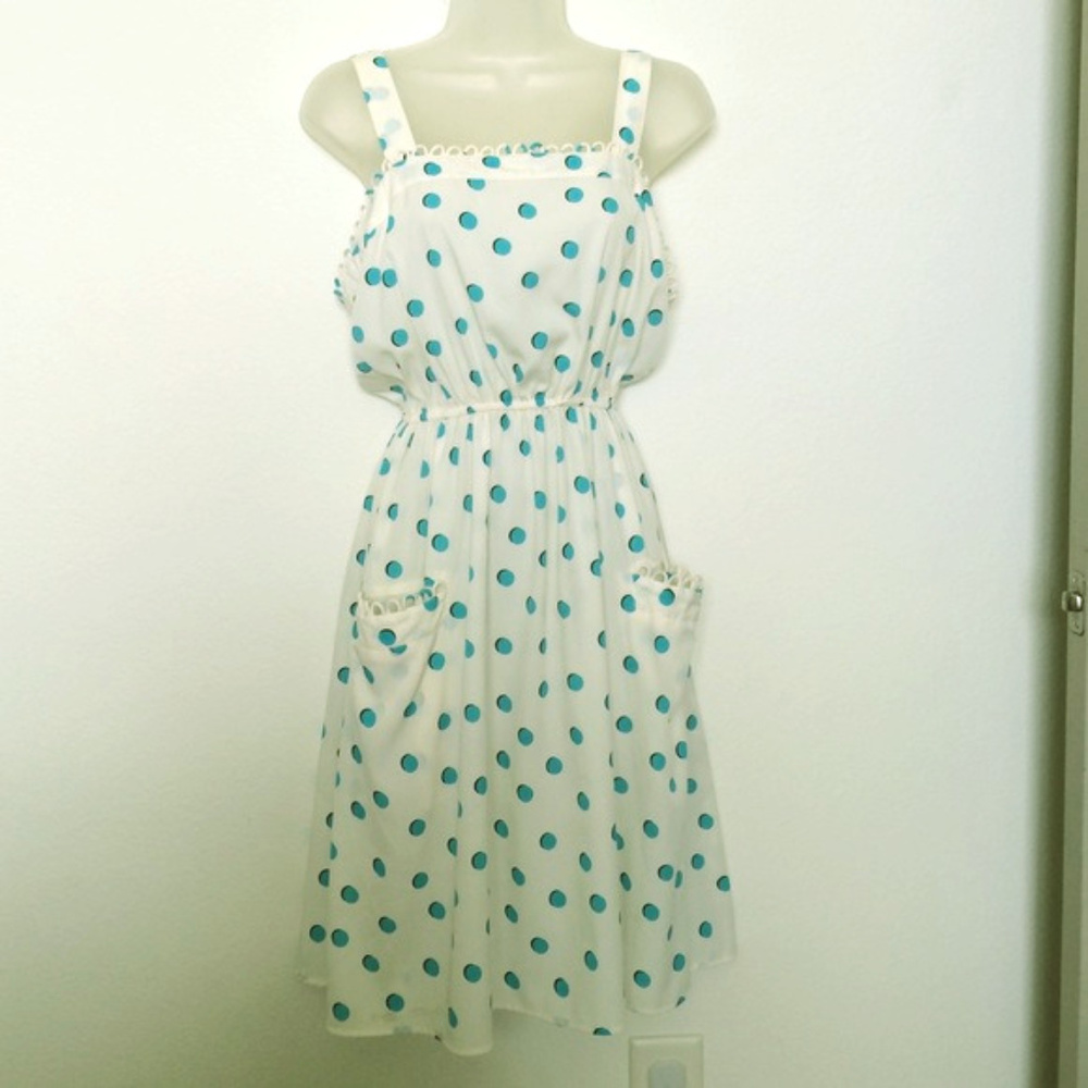 ASOS l Polka Dot Summer Dress Size 8